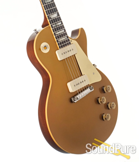Gibson CS Les Paul Goldtop '54 Reissue Guitar #4 4216 - Used — image 2