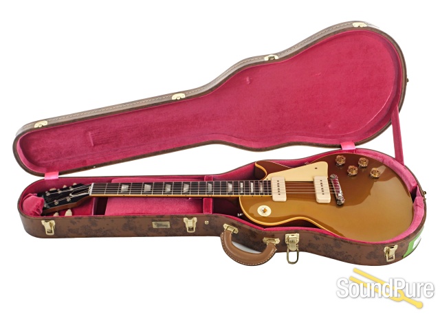 Gibson CS Les Paul Goldtop '54 Reissue Guitar #4 4216 - Used — image 6