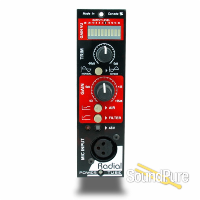 Radial Powertube Tube 500-Series Preamplifier - Demo — image 1