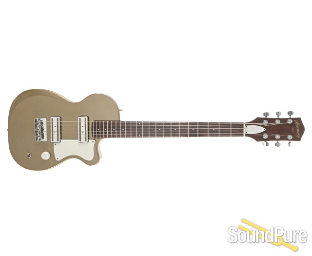 Harmony Juno Champagne Electric Guitar #0220395 - Used — image 4