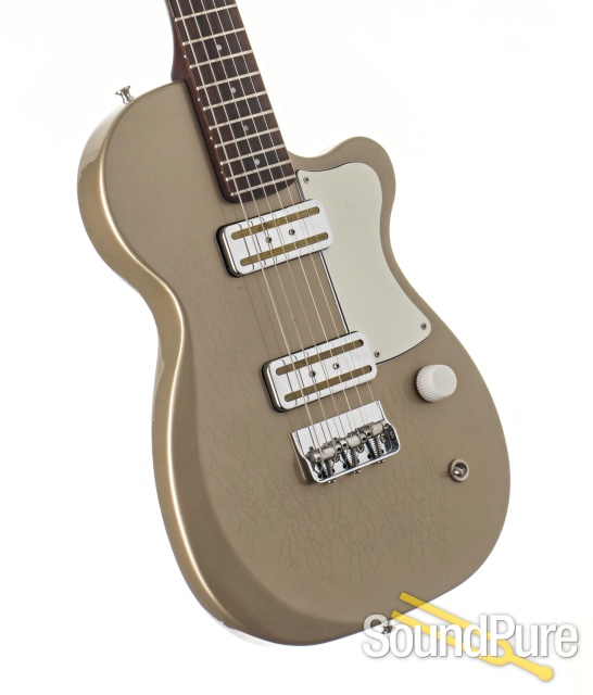 Harmony Juno Champagne Electric Guitar #0220395 - Used — image 5