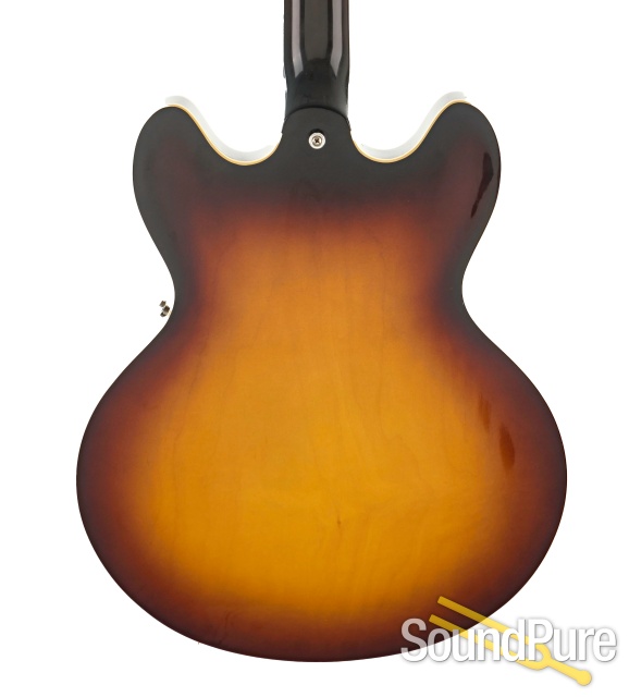 Gibson ES-335 Sunburst Electric Guitar #08519 - Used — image 4