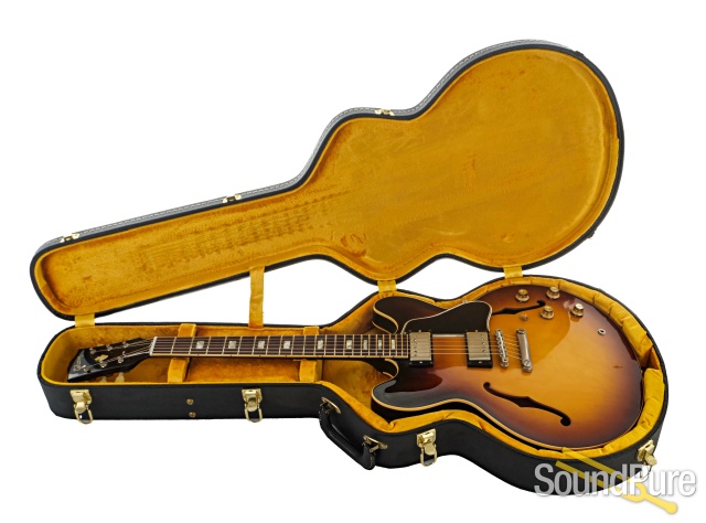 Gibson ES-335 Sunburst Electric Guitar #08519 - Used — image 6