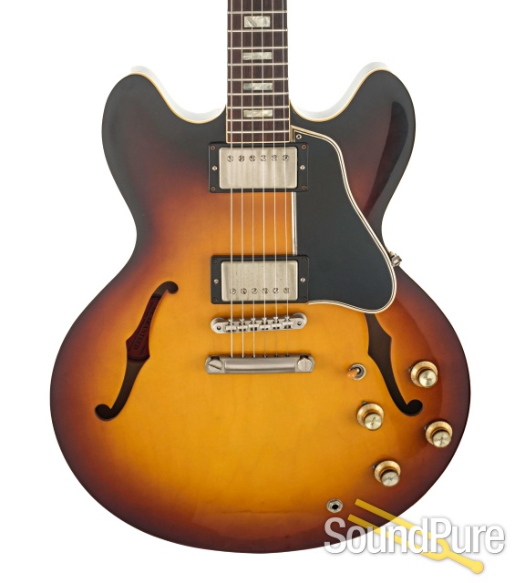 Gibson ES-335 Sunburst Electric Guitar #08519 - Used — image 1