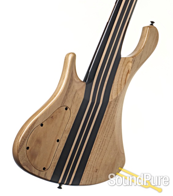 MG Africa Burl Custom 5 String Bass - Used — image 2