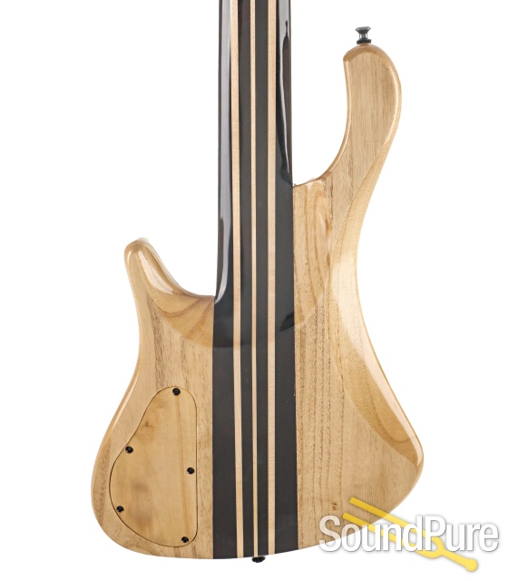 MG Africa Burl Custom 5 String Bass - Used — image 6