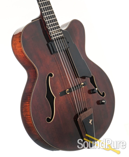 Eastman AR880CE-SB John Pisano Sig. Archtop #10855134 - Used — image 2