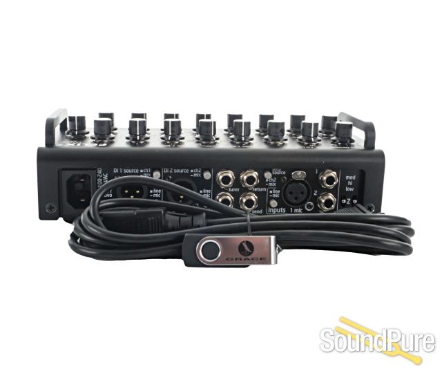 Grace Felix 2 Acoustic Guitar Preamp/DI (Black) - Used — image 3