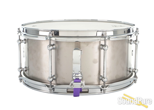 Dunnett 7x13 Titanium Snare Drum - Used — image 4