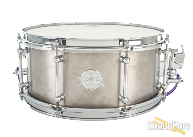 Dunnett 7x13 Titanium Snare Drum - Used — image 1
