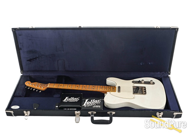 Whitfill Whiteguard Olympic White Guitar #5-9-24 - Used — image 5