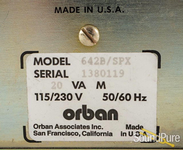Orban 642B/SPX Parametric Equalizer/Notch Filter - Used — image 3