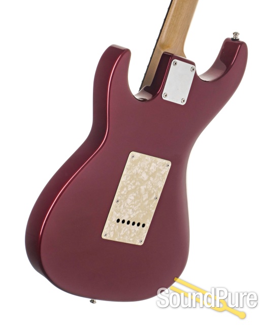 Grosh S Candy Apple Red Electric Guitar #924 - Used — image 3