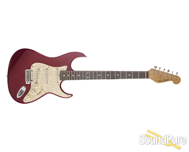 Grosh S Candy Apple Red Electric Guitar #924 - Used — image 4