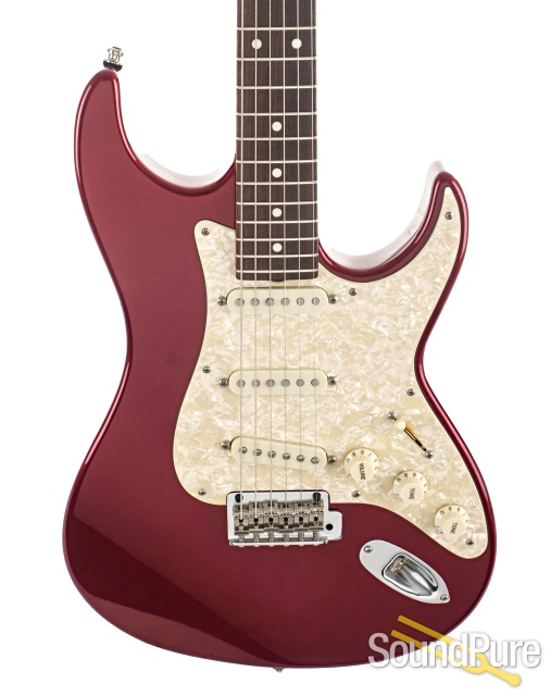 Grosh S Candy Apple Red Electric Guitar #924 - Used — image 1