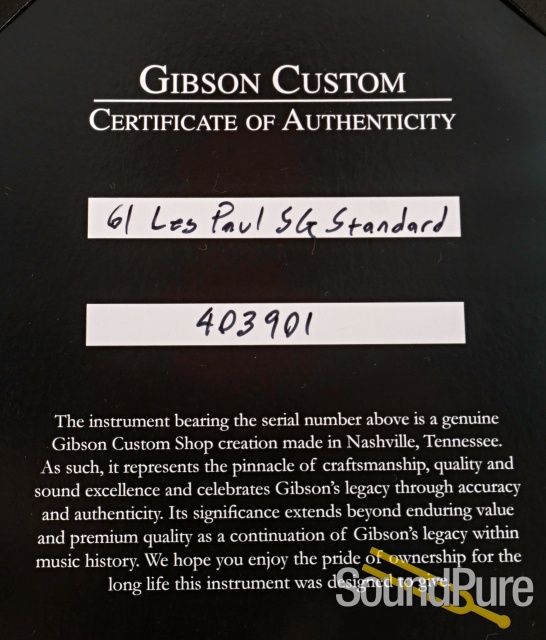 Gibson CS '61 LP SG Standard Guitar #403901 - Used — image 5