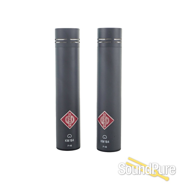 Neumann KM 184 Microphone Pair (Consecutive Serials) - Used — image 1