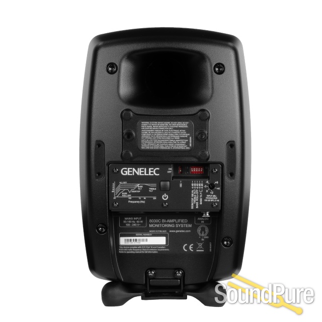 Genelec 8030CM Bi-Amplified Monitor Pair Mystic Black — image 2
