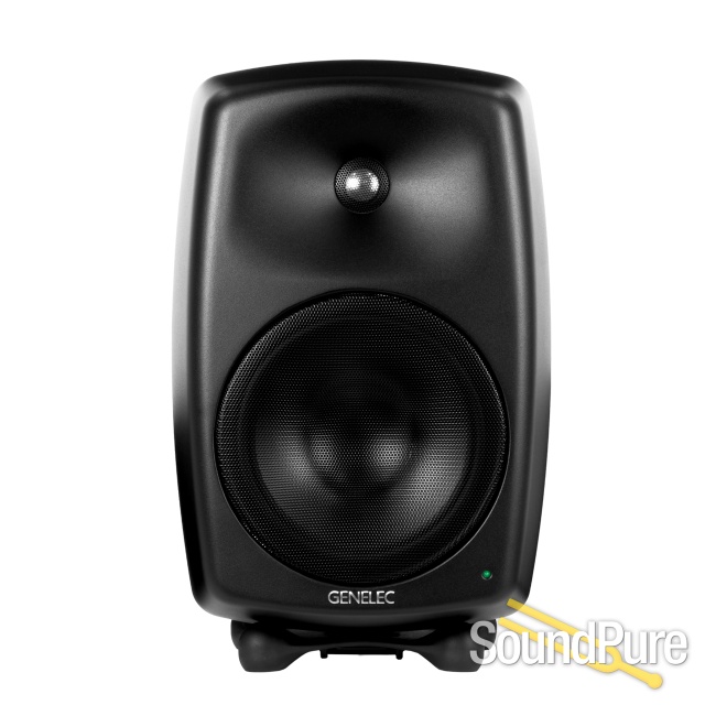 Genelec 8050B Bi-Amplified Studio Monitor Pair Mystic Black