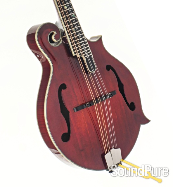 Eastman MD815 Addy/Flame Maple F-Style Mandolin #N2403237 — image 2