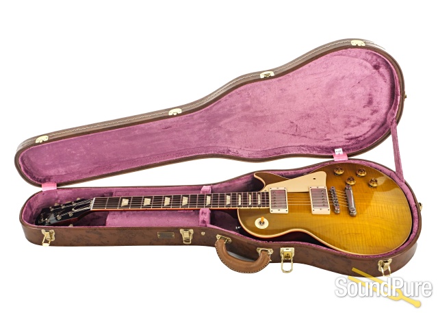 Gibson CS LP CME Spec '58 Lemon Burst Guitar #90106 - Used — image 8