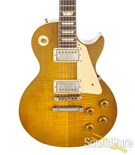Gibson CS LP CME Spec '58 Lemon Burst Guitar #90106 - Used — image 1