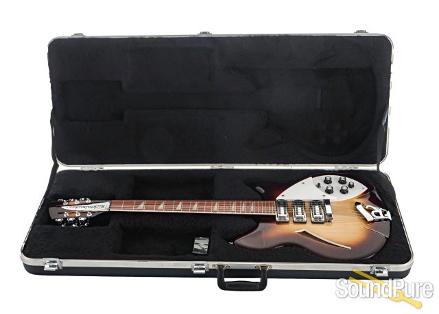 Rickenbacker 370/12  Montezuma Brown Guitar #40224 - Used — image 5