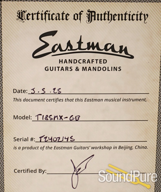 Eastman T185MX Classic Electric Guitar #T2402145 — image 6