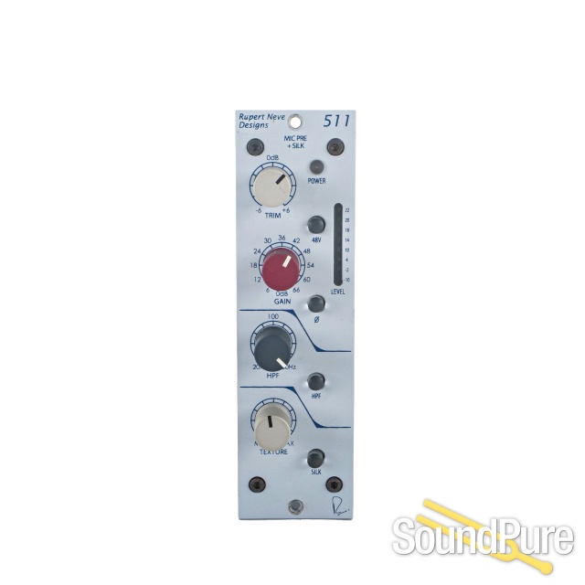 Rupert Neve Designs 511 - 500 Series Mic Pre with Silk - Use — image 1