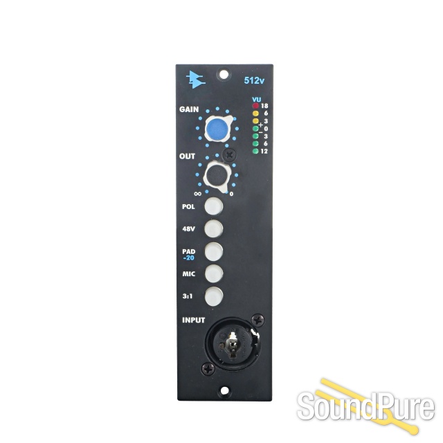 API Audio 512v 500-Series Mic Preamp - Used — image 1