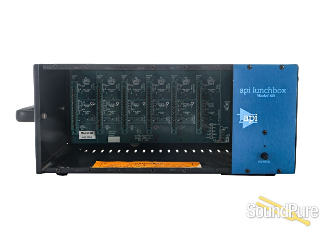API Audio 500-6B 6 Slot 500 series Lunchbox w/ PSU - Used — image 1