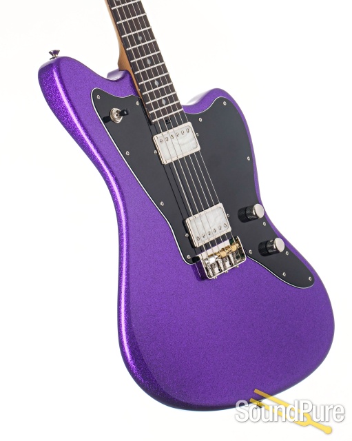 Tuttle Custom Jazz Master Purple Sparkle #940 — image 2