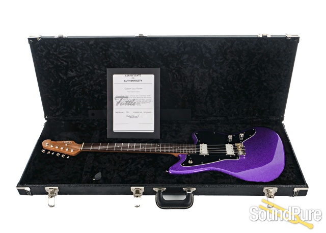 Tuttle Custom Jazz Master Purple Sparkle #940 — image 6