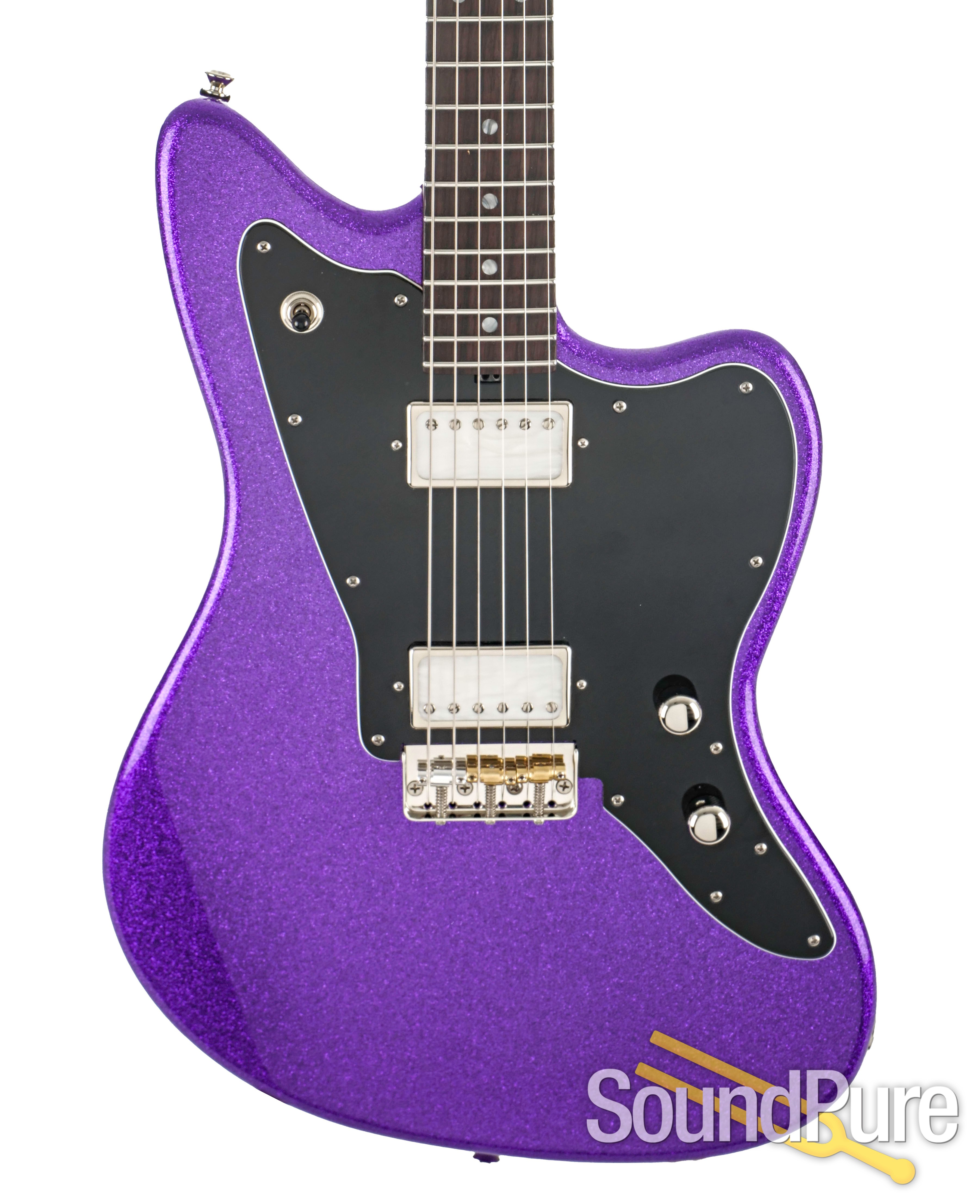 Tuttle Custom Jazz Master Purple Sparkle #940