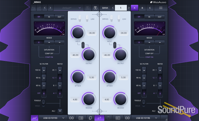 WesAudio _MIMAS Gemini 500 Stereo FET Compressor — image 3