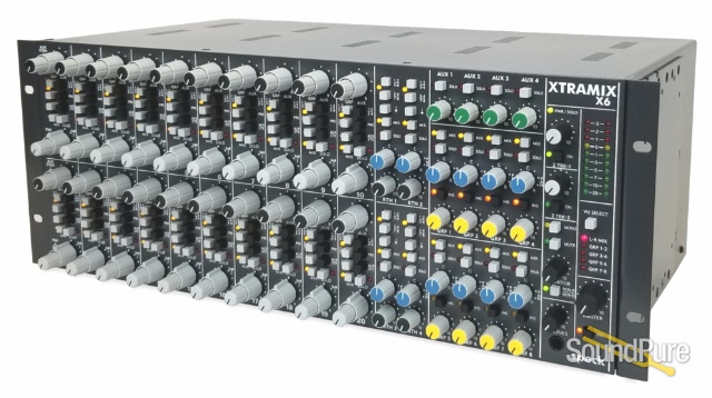 Speck Electronics Xtramix X6 Rackmount 40x8x2 Line Mixer