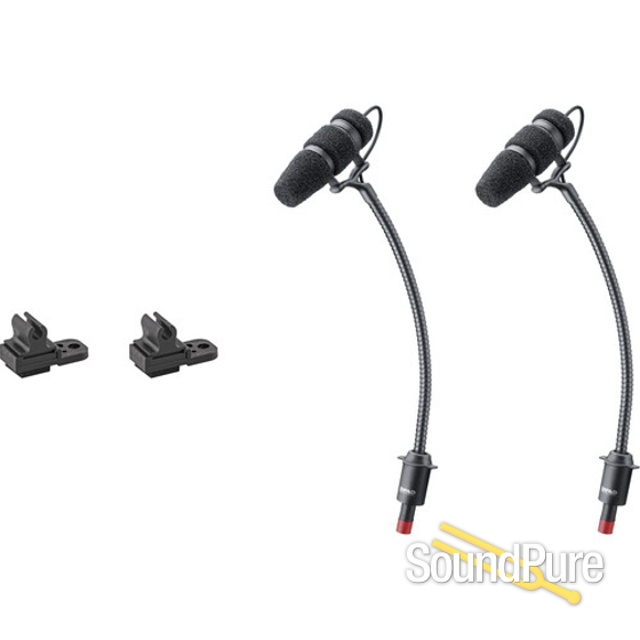 DPA 4099 CORE Stereo Mic, Loud SPL with Clips for Accordion