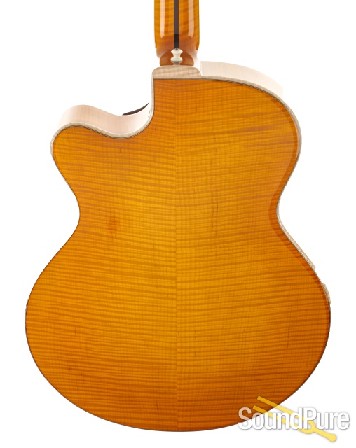 2020 Tad Brown CC Gold Guitar w/ Calton Case #390620 - Used — image 4