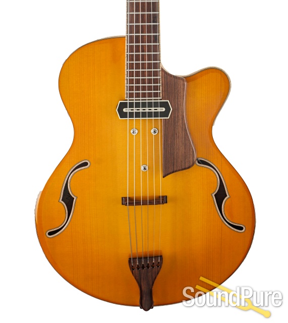 2020 Tad Brown CC Gold Guitar w/ Calton Case #390620 - Used — image 1