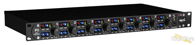 SPL P8 8 Channel Discrete Mic Preamp + 8ch ADC — image 2