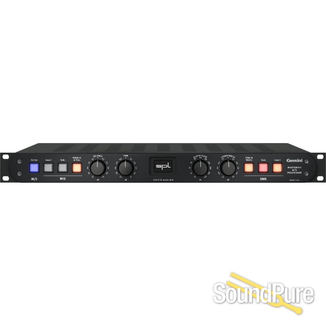 SPL Gemini Mastering M/S Processor (All Black)