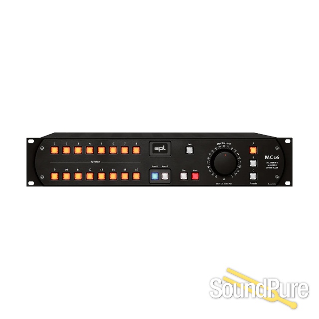 SPL MC16 Mastering Monitor Controller (all black) — image 1