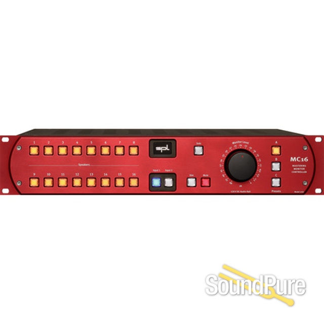SPL MC16 Mastering Monitor Controller (Red) — image 1