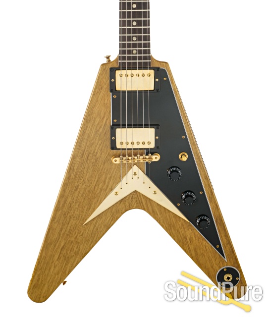 Replica 1958 Korina Flying V Guitar - Used — image 1