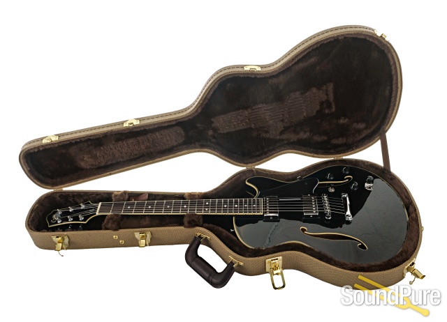Comins GCS-1 Black Semi-Hollow Electric #112485 — image 5