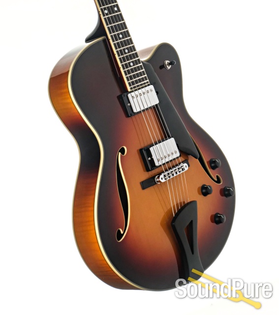 Comins GCS-16-2 Autumn Burst Archtop Guitar #218009 — image 2