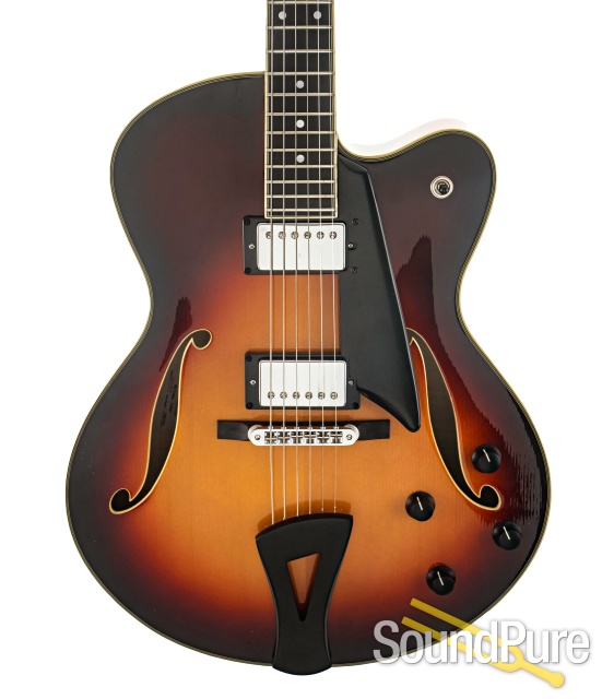Comins GCS-16-2 Autumn Burst Archtop Guitar #218009 — image 1