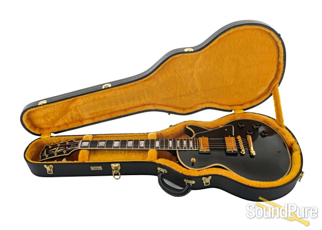 Gibson CS ‘57 LP Black Custom Guitar #75158 - Used — image 5