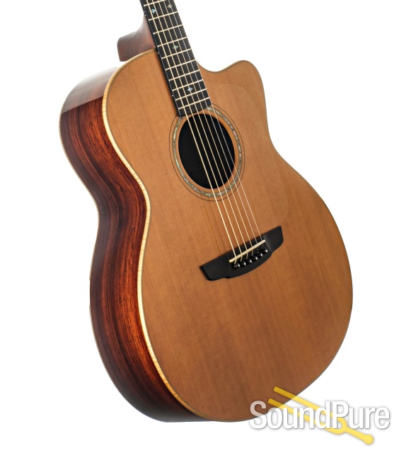 Goodall 2007 CJC Master Sitka/Cocobolo Acoustic #5136 - Used — image 2