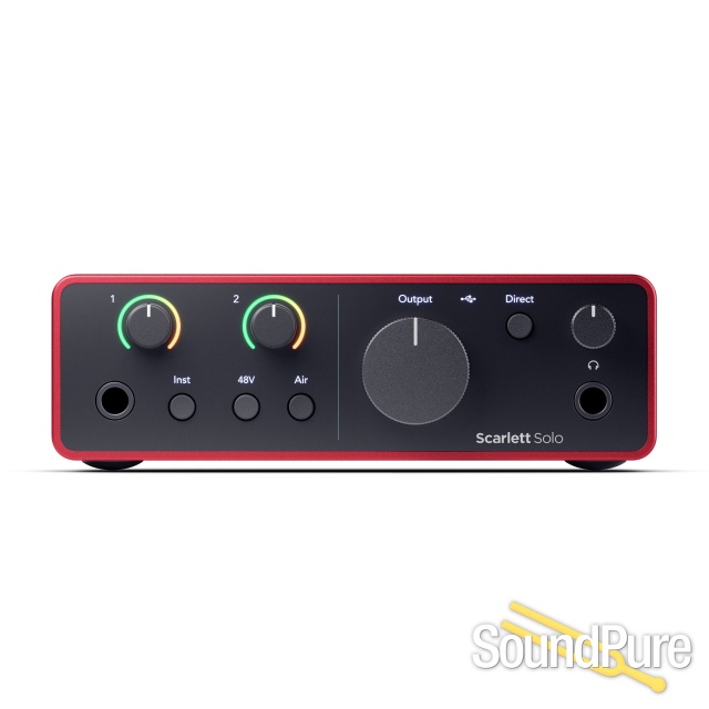 Focusrite Scarlett Solo Studio Kit 4th gen — image 5